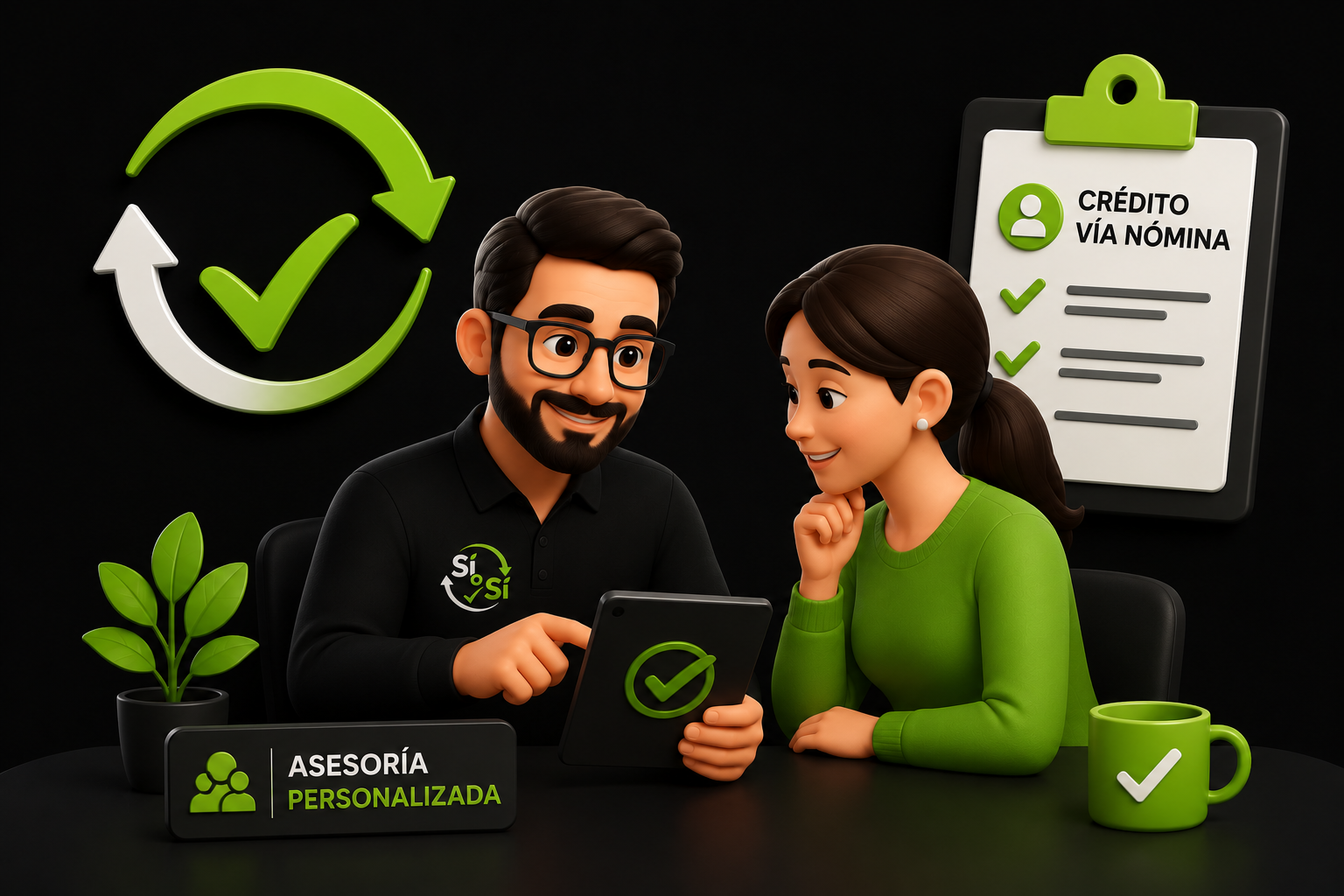 Asesoría personalizada para crédito vía nómina